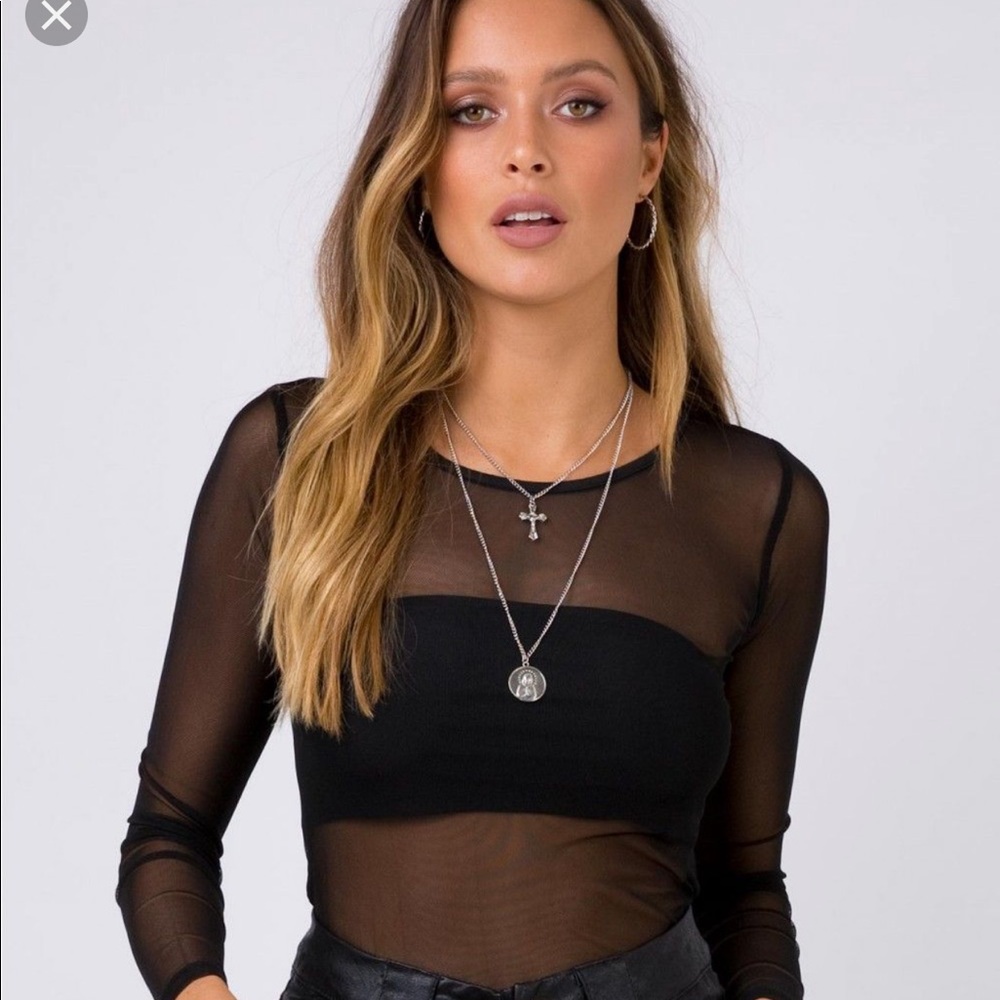 Princess Polly mesh top